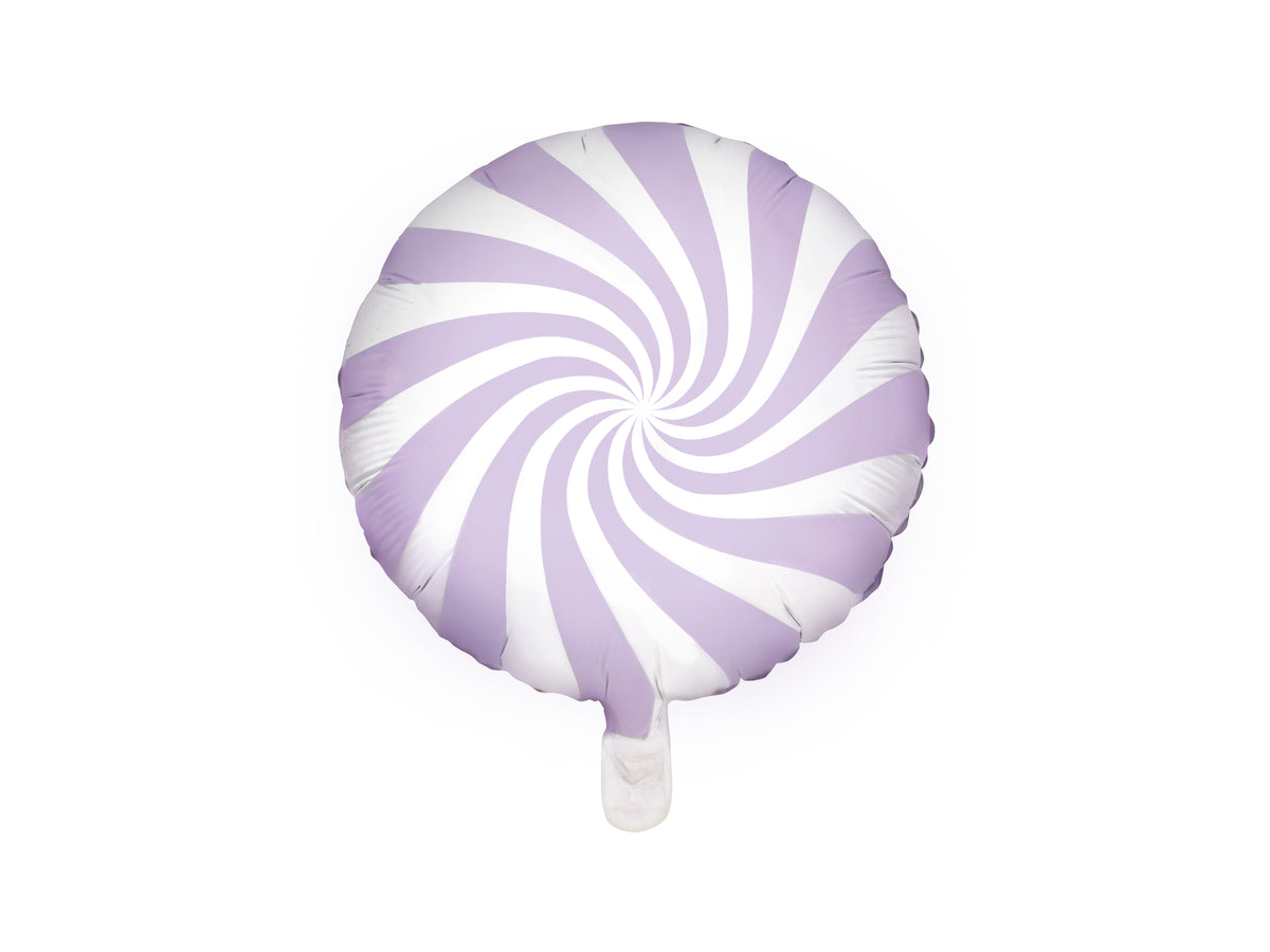 Candy Foil Balloon Light Lilac 35cm - Confetti Party Store Balloons Limassol