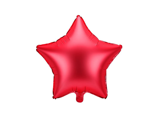 Star Foil Balloon Red 46cm - Confetti Party Store Balloons Limassol