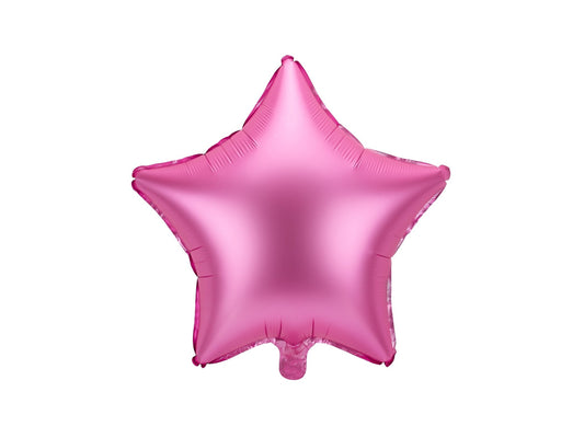 Star Foil Balloon Pink 46cm - Confetti Party Store Balloons Limassol
