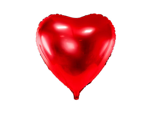 Big Heart Foil Balloon Red 72cm - Confetti Party Store Balloons Limassol