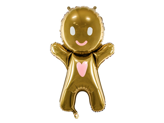 Gingerbread Man Foil Balloon 97cm - Confetti Party Store Balloons Limassol