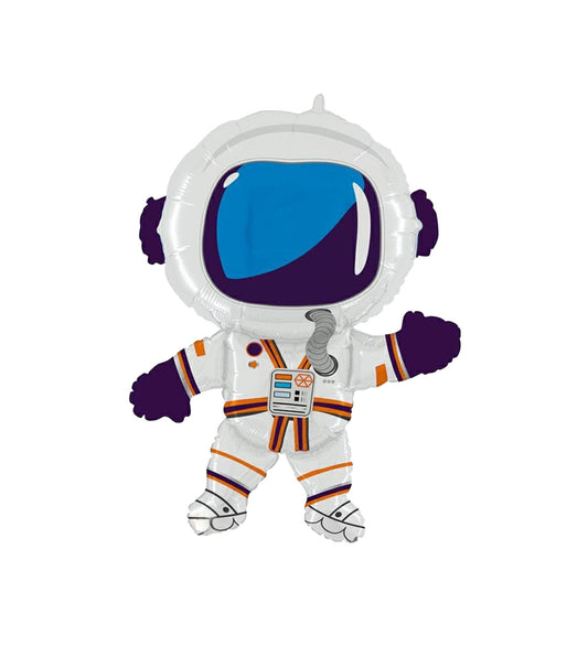 Happy Astronaut Foil Balloon 91cm - Confetti Party Store Balloons Limassol