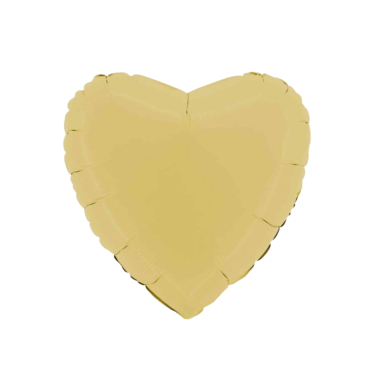 Heart Balloon Matte Yellow 46 cm - Confetti Party Store Balloons Limassol