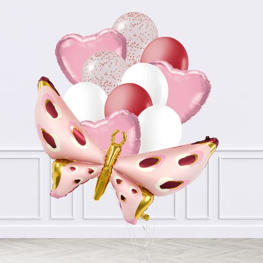 Butterfly Inflated Balloon Package - Confetti Party Store Balloons Limassol