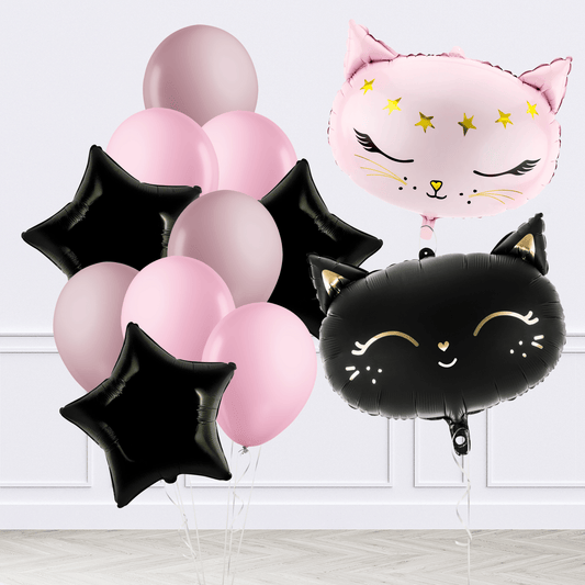 Cats Inflated Balloon Package - Confetti Party Store Balloons Limassol