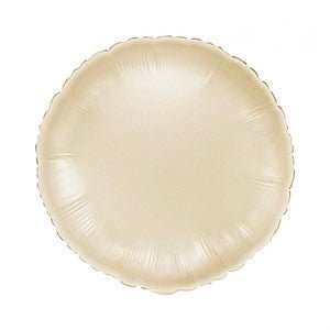 Circle Balloon Cream 30 cm - Confetti Party Store Balloons Limassol