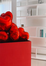 Surprise Box with 13 Heart Balloons - Confetti Party Store Balloons Limassol