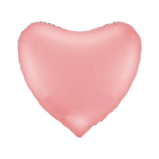 Big Heart Pastel Pink Foil Balloon 91cm - Confetti Party Store Balloons Limassol