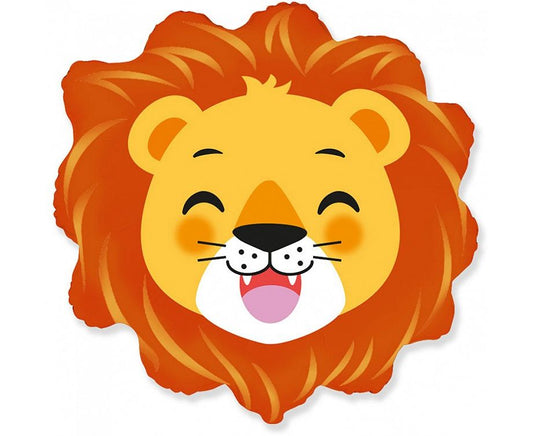 Lion Head Balloon 58 cm - Confetti Party Store Balloons Limassol