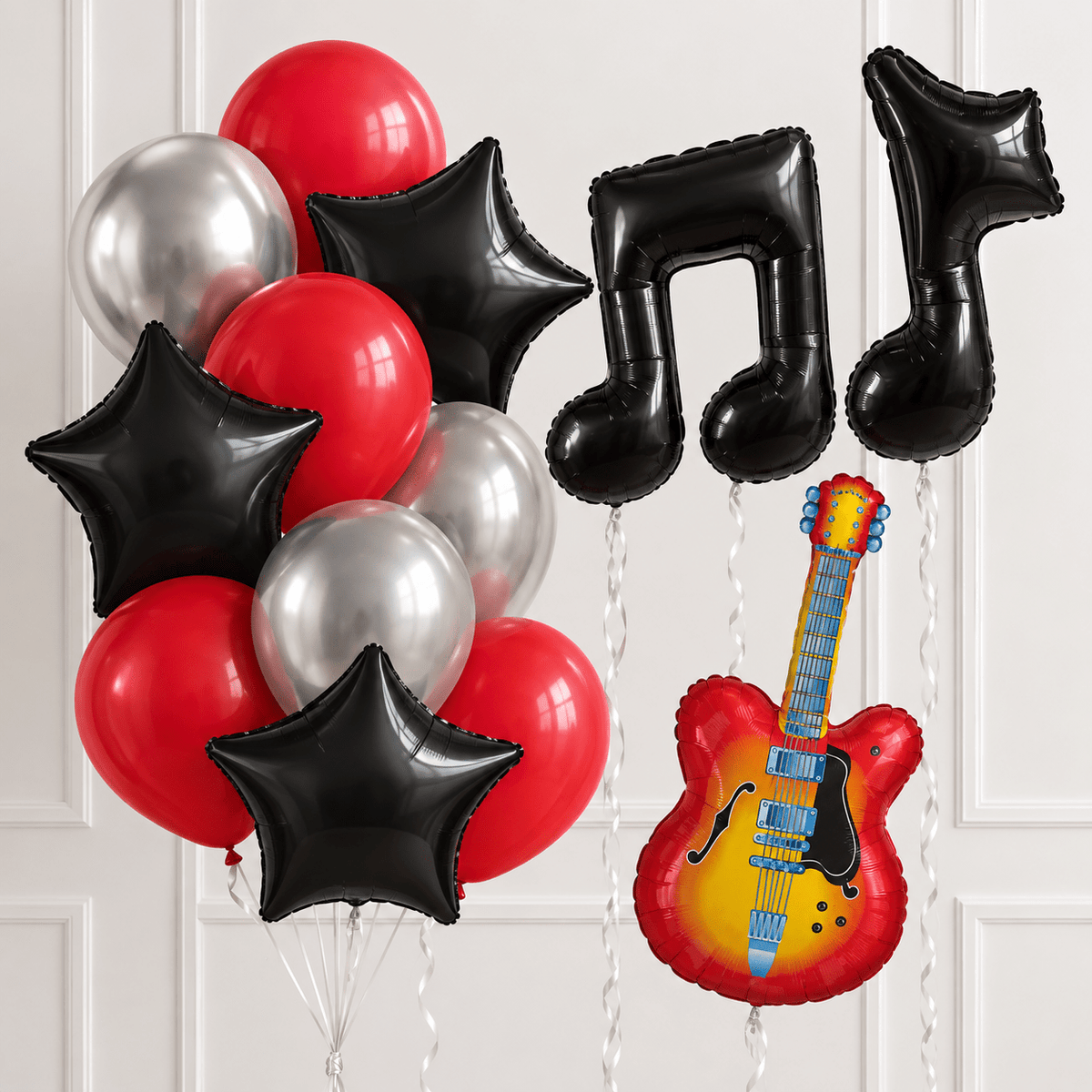 Music Party Helium Balloon Set - Confetti Party Store Balloons Limassol