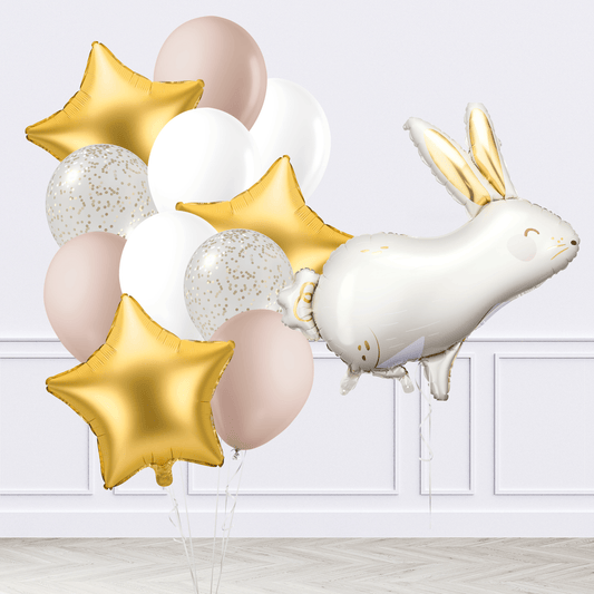 Cute Hare Inflated Balloon Package - Confetti Party Store Balloons Limassol