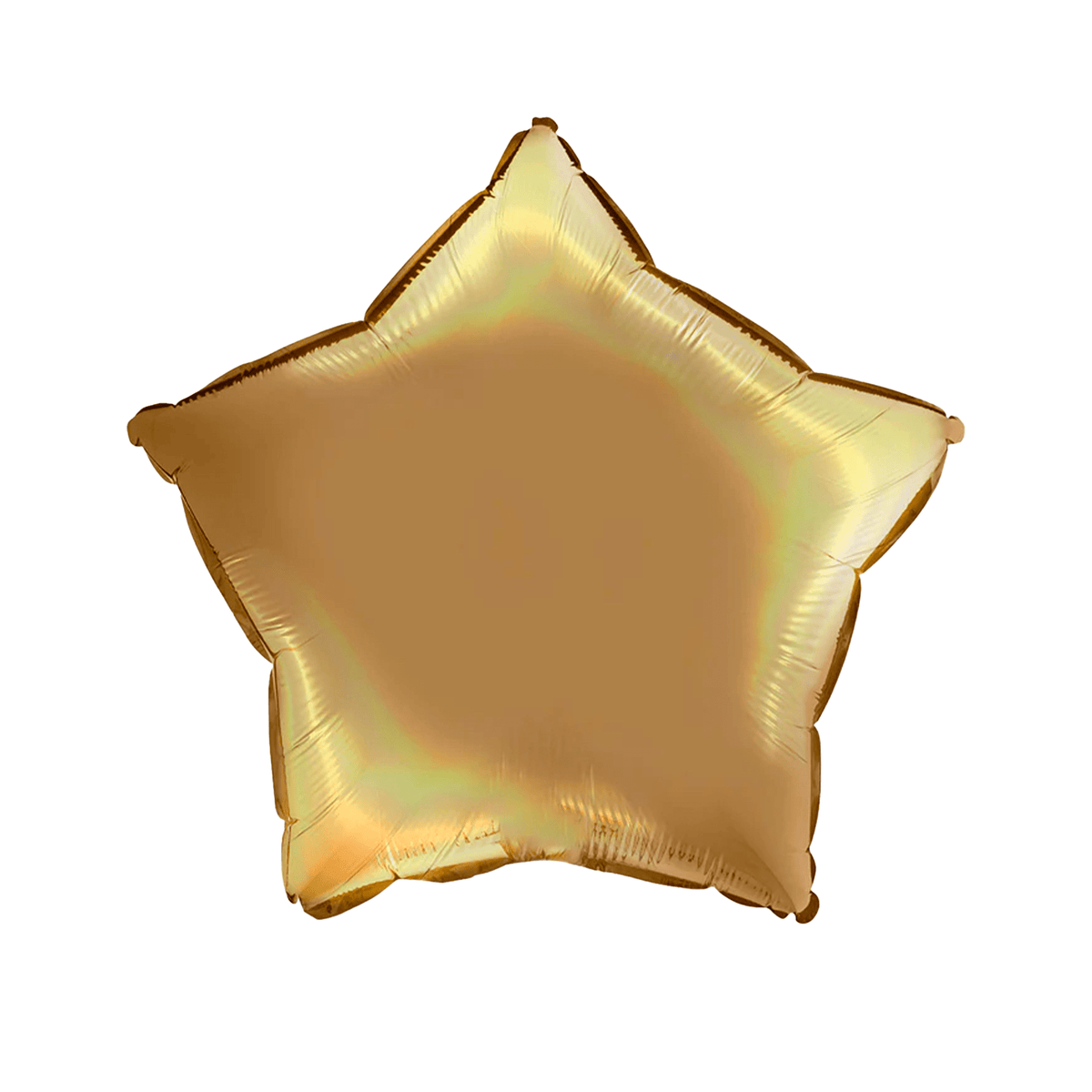 Rainbow Holographic Platinum Champagne Star Balloon 46 cm - Confetti Party Store Balloons Limassol