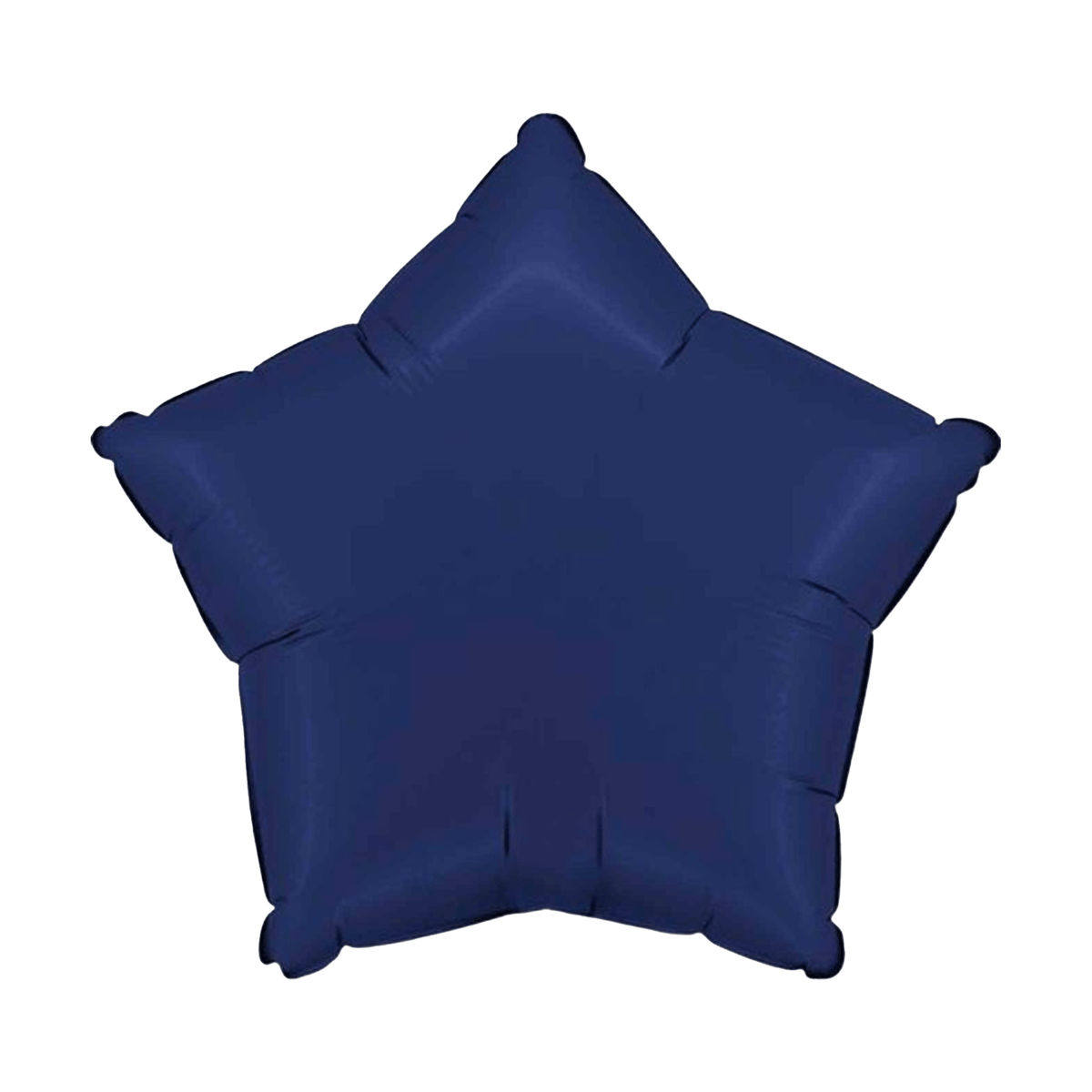 Satin Blue Navy Star Balloon 46 cm - Confetti Party Store Balloons Limassol