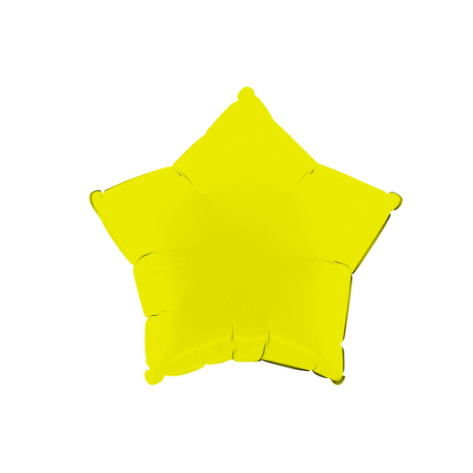 Matte Lime Green Star Balloon 46 cm - Confetti Party Store Balloons Limassol
