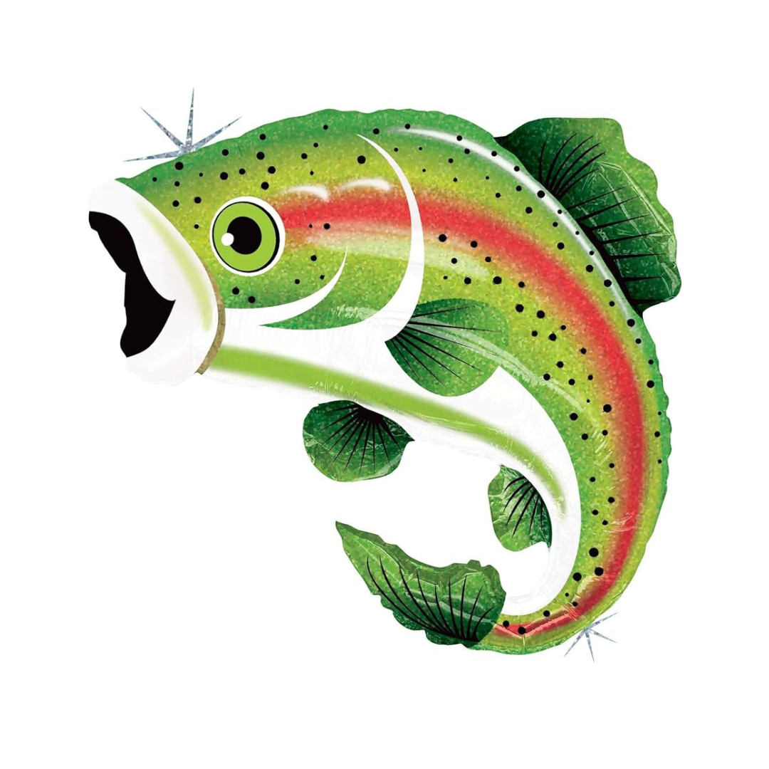 Fish Foil Balloon 95 cm - Confetti Party Store Balloons Limassol