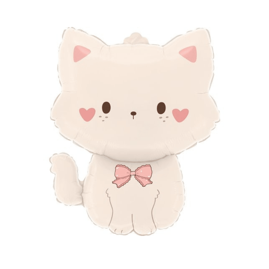 Cute Kitten Foil Balloon 60 cm - Confetti Party Store Balloons Limassol