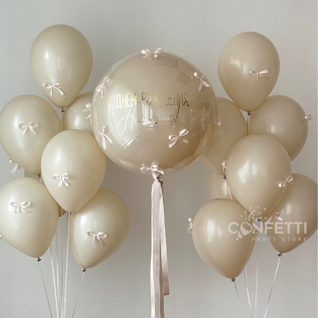 Blush Harmony - Confetti Party Store Balloons Limassol