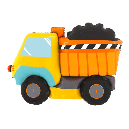 Dumper Truck Foil Balloon 86 cm - Confetti Party Store Balloons Limassol