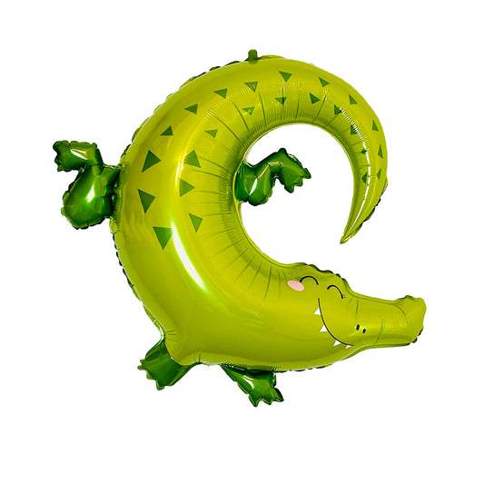 Jungle Alligator Foil Balloon 86 cm - Confetti Party Store Balloons Limassol