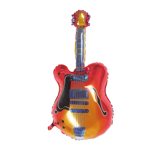 Guitar Foil Balloon 109cm - Confetti Party Store Balloons Limassol