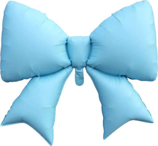 Bow Balloon Light Blue 75 cm - Confetti Party Store Balloons Limassol