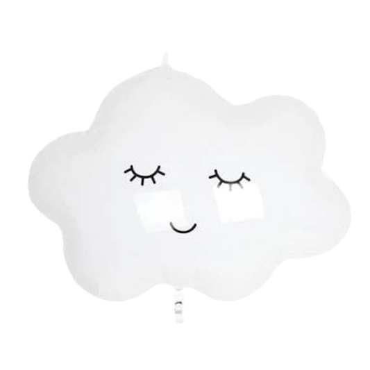 Sleeping White Cloud Foil Balloon 60 cm - Confetti Party Store Balloons Limassol
